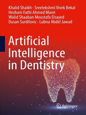 cover image of Artificial Intelligence in Dentistry